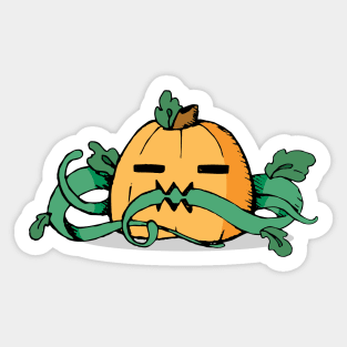 Hangry Pumpkin Sticker